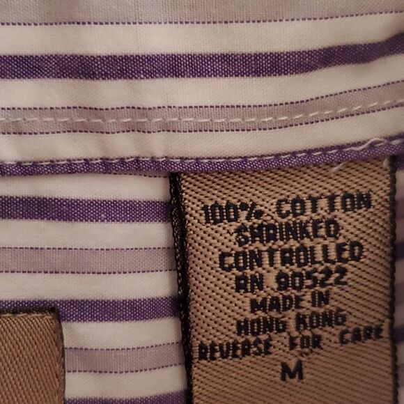 M KSTATE WILDCATS KANSAS EMBROIDERED LONG SLEEVE men's SHIRT medium - Picture 13 of 15